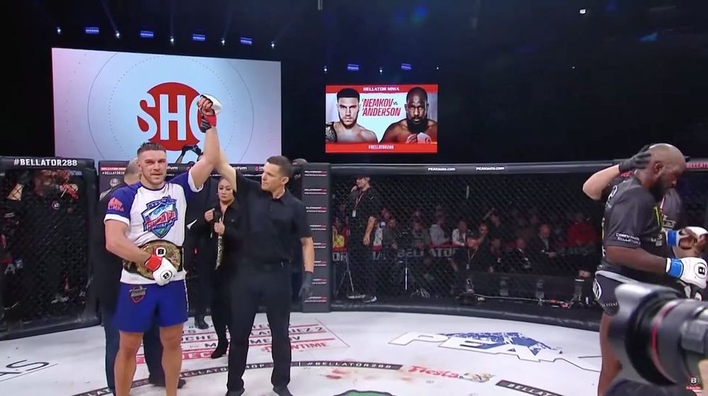 Ученик Емельяненко Вадим Немков защитил титул чемпиона Bellator