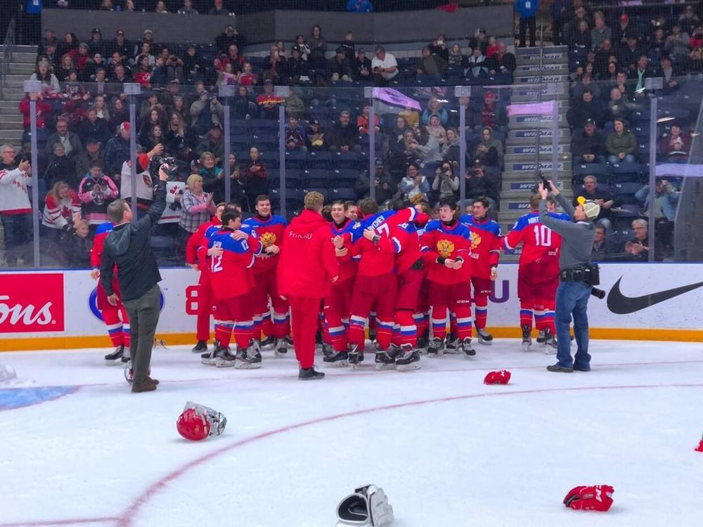 Юниорская сборная России разгромила США в финале Мирового кубка вызова Юниорская сборная России разгромила США в финале Мирового кубка вызова