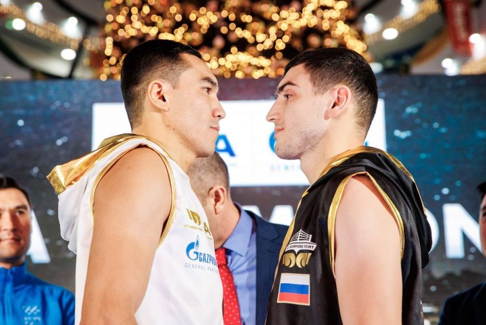 Агрба и Зонь прошли процедуру взвешивания перед турниром в Астане Агрба и Зонь прошли процедуру взвешивания перед турниром в Астане