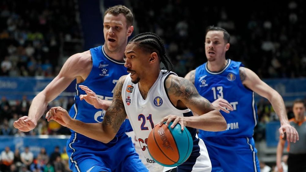 ЦСКА разгромил «Зенит» в пятом матче полуфинала Единой лиги ВТБ