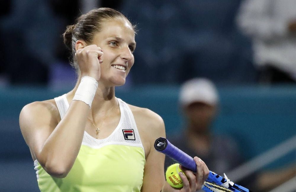 Плишкова обыграла Халеп и вышла в финал Miami Open