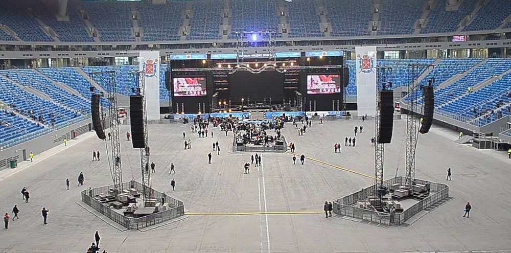 No Криминалити. Годзилла протестировал новую арену «Зенита»! (ВИДЕО)