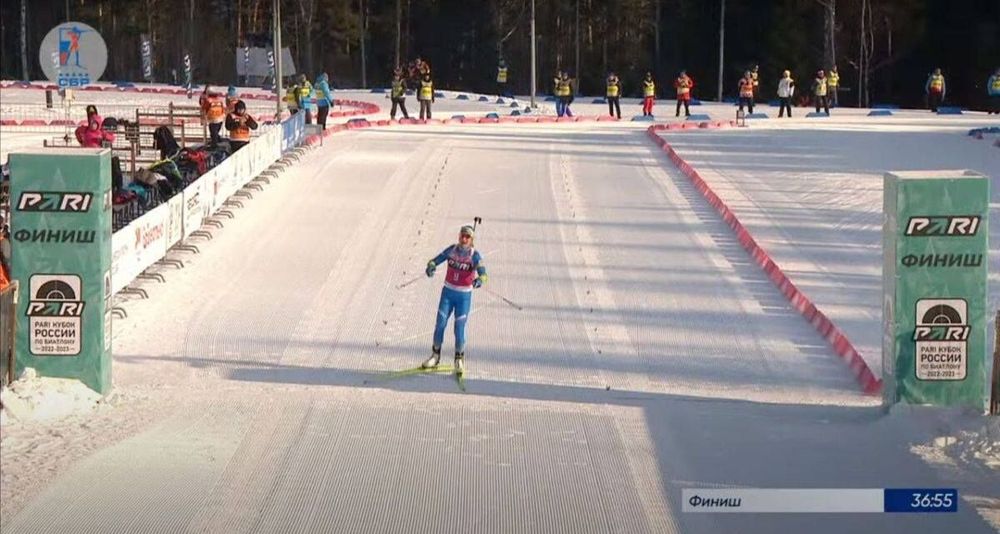 Дербушева выиграла масс-старт в финале Кубка России, Гореева стала лидером общего зачета