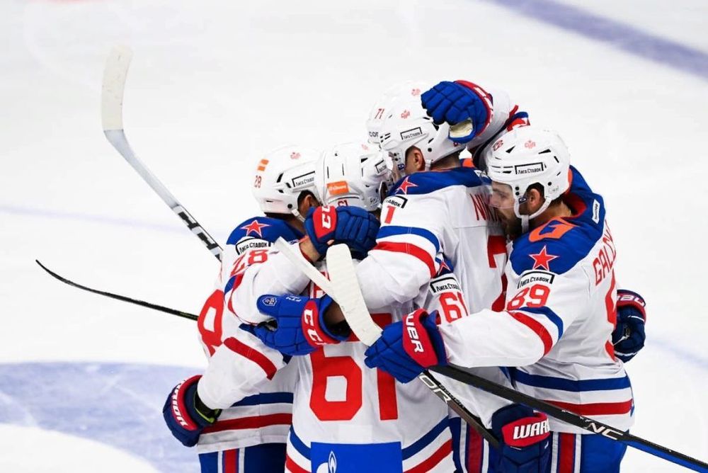 СКА на выезде обыграл «Трактор» в матче КХЛ со счетом 3:1