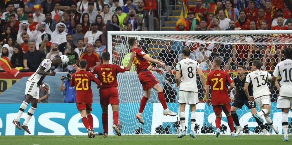 Сборные Испании и Германии сыграли вничью на чемпионате мира-2022