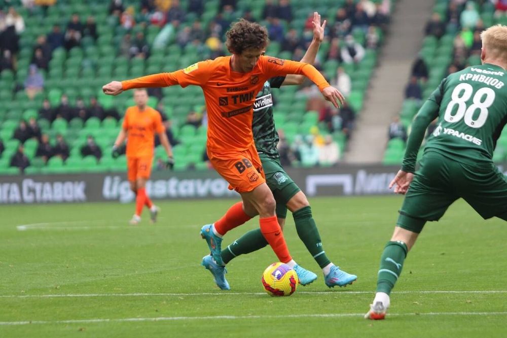 «Краснодар» без легионеров обыграл «Урал»