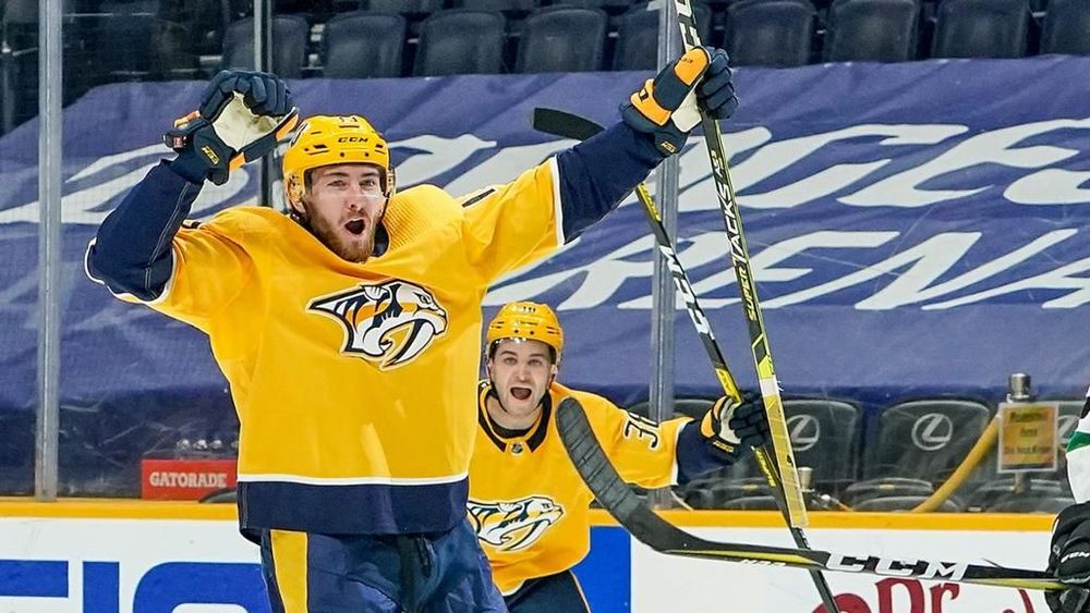 Яков Тренин: Дубль в плей-офф НХЛ? Конечно, это очень хорошо, когда ты забиваешь голы Яков Тренин: Дубль в плей-офф НХЛ? Конечно, это очень хорошо, когда ты забиваешь голы