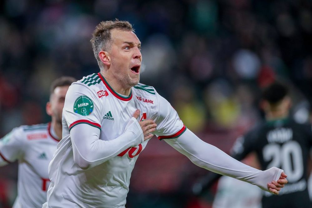 Дзюба не поможет «Локомотиву» в матче 28 тура РПЛ против «Факела»