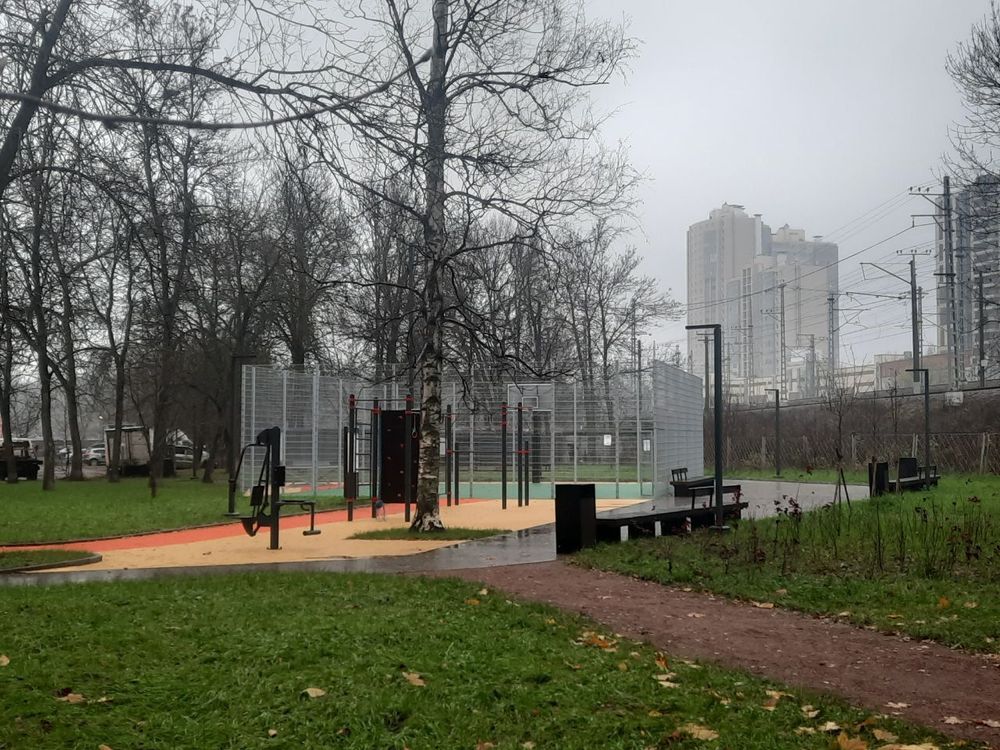 Тренажерная площадка на Ланской улице — общественное пространство спорта