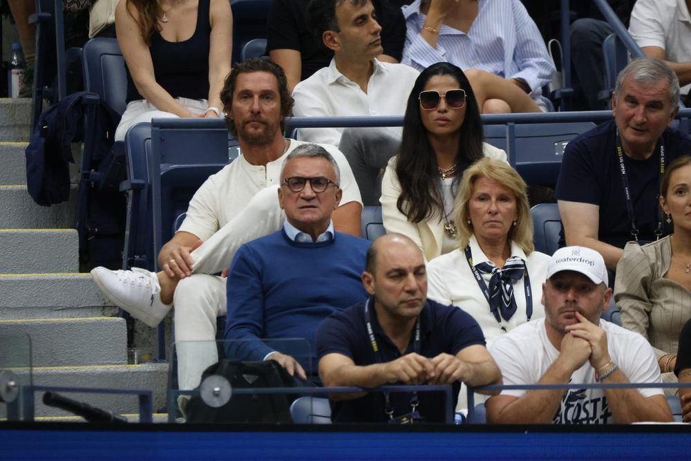 Финал US Open посетили Макконахи, Ди Каприо, Стинг, Азар, Дюрант и другие звезды