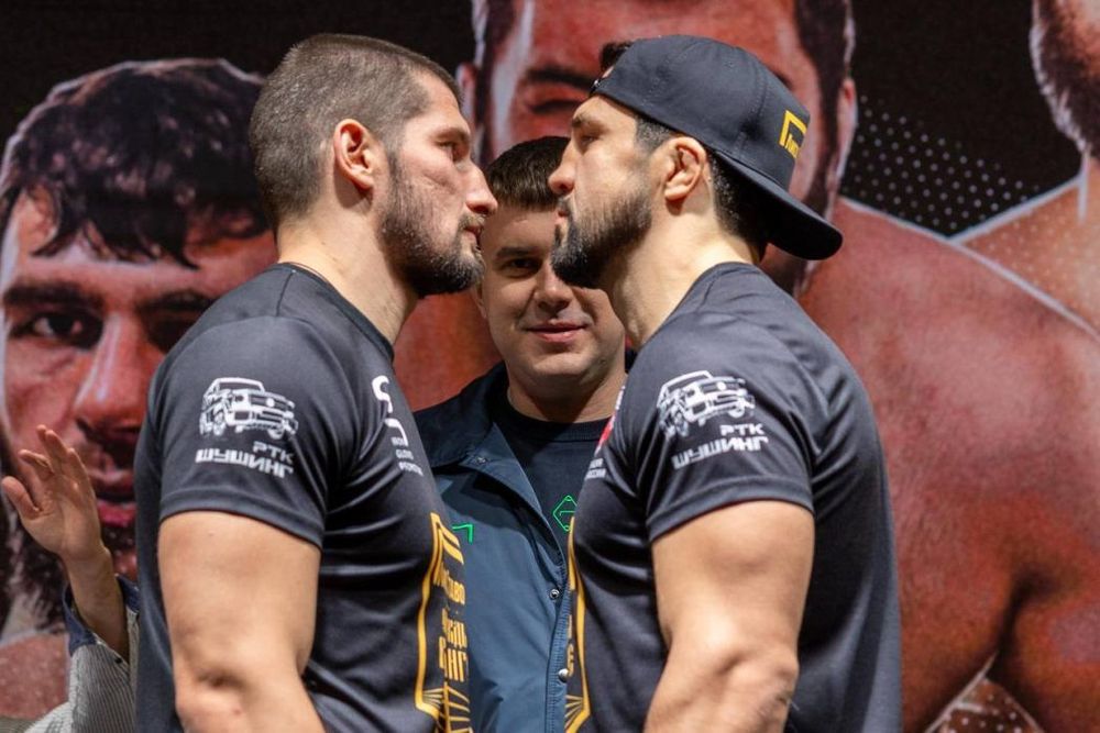 Сослан Асбаров и Алексей Папин прошли процедуру взвешивания