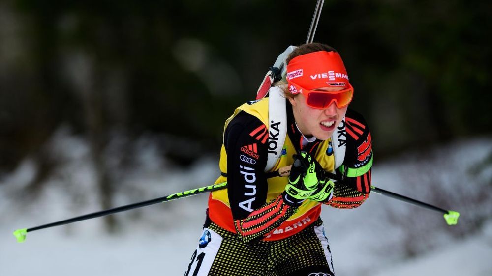 Лаура Дальмайер выиграла гонку преследования в Пхенчхане Лаура Дальмайер выиграла гонку преследования в Пхенчхане