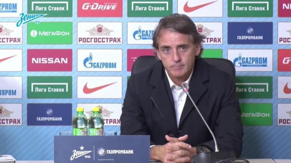 Роберто Манчини: «Локомотив» — сильный соперник, а мы и без Паредеса сможем показать лучшую игру