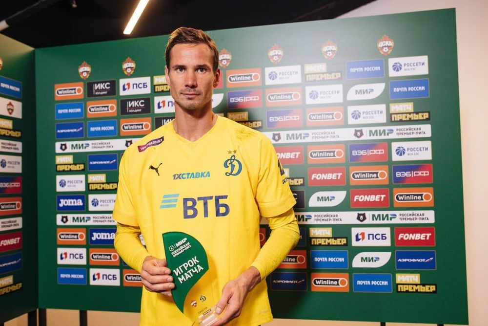 Шунин готовится к матчу с ЦСКА в общей группе «Динамо»