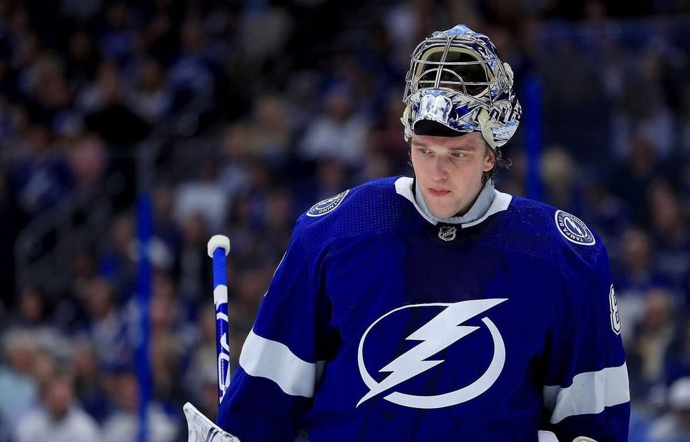 Андрей Василевский возглавил рейтинг лучших голкиперов НХЛ по версии NHL Network, Худобин – в десятке