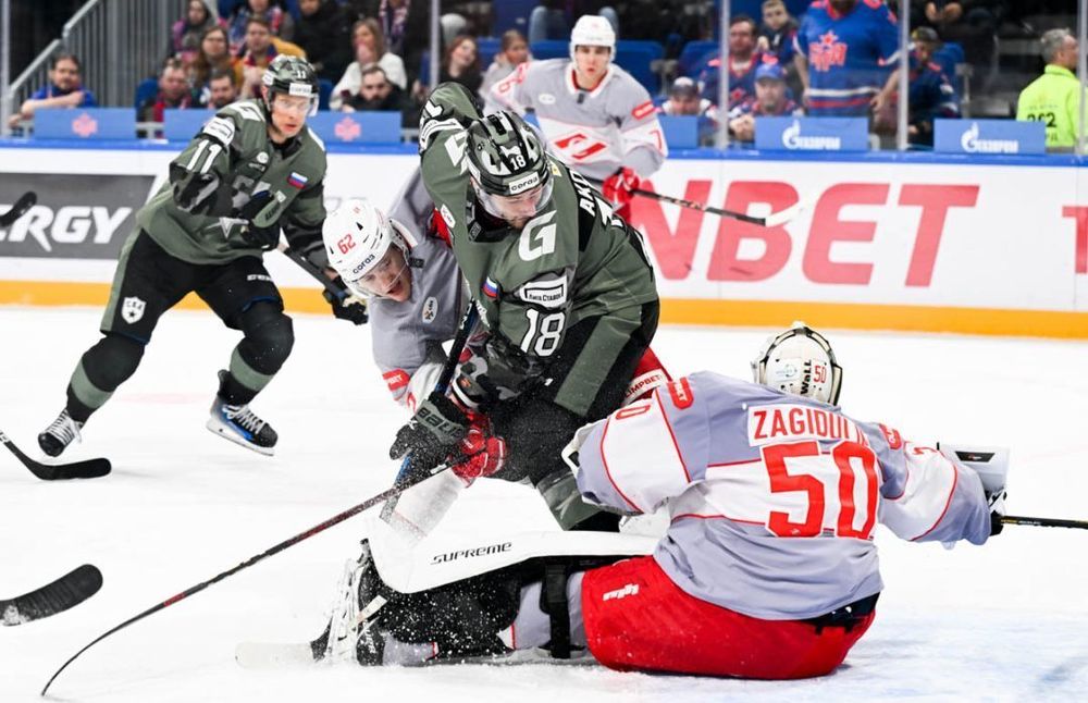 Форвард СКА Акользин о поражении от «Спартака»: Соперник был удачливее