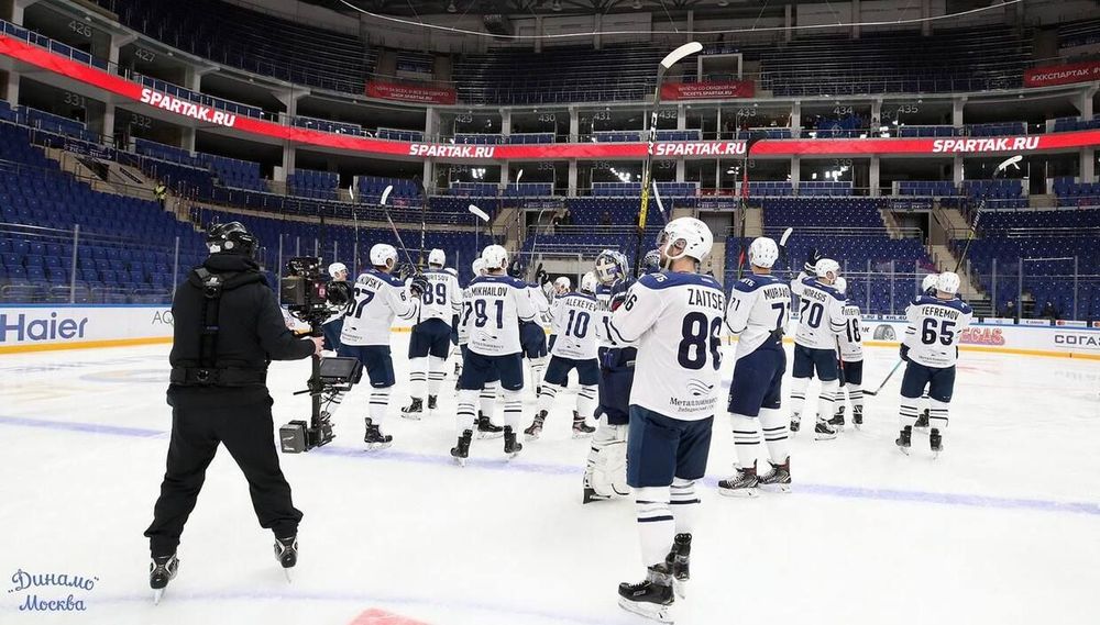 «Динамо» Москва проведет матчи Кубка Гагарина со зрителями