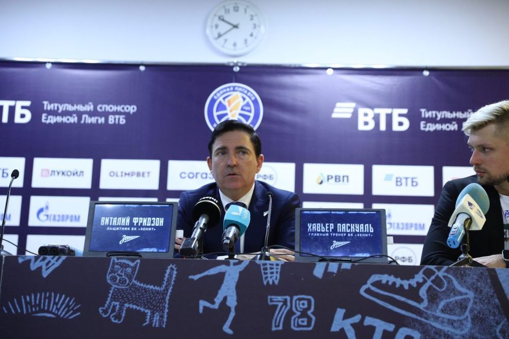 Паскуаль — о поражении от ЦСКА: «Зенит» не мог найти себя на площадке