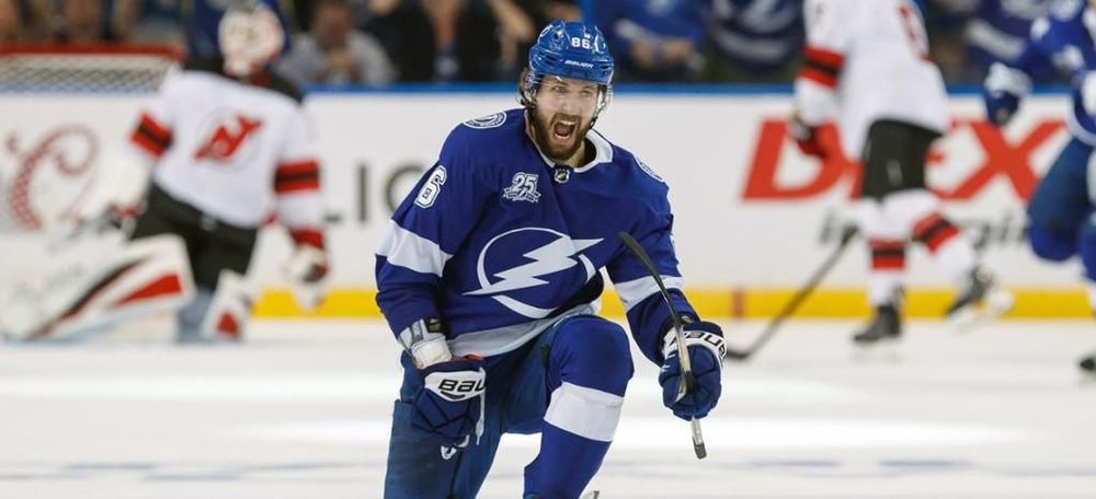 Главный тренер «Тампа Бэй» восторгается игрой Никиты Кучерова