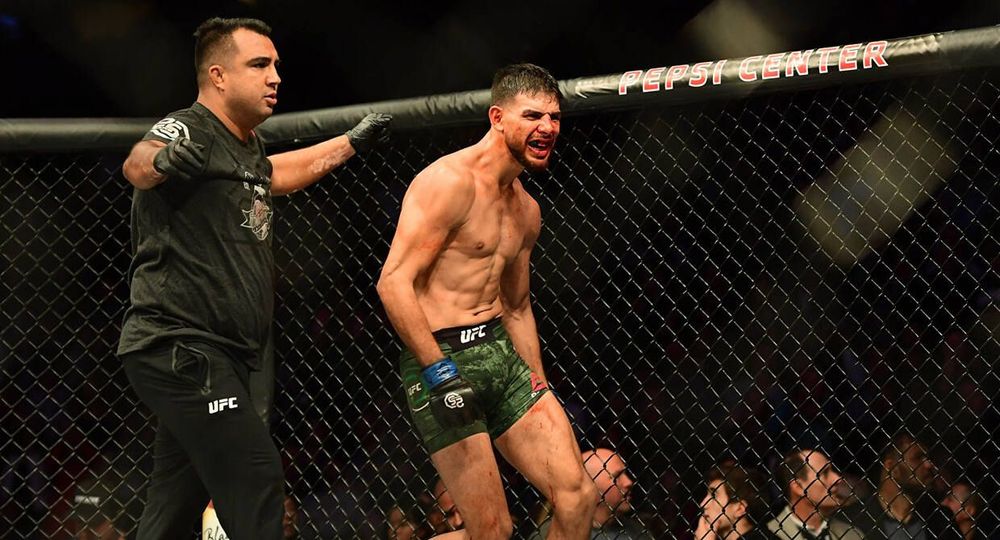 «Это самый сумасшедший нокаут за всю историю». Боец UFC победил соперника ударом локтя (ВИДЕО)