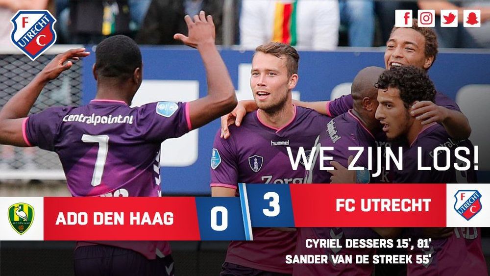 «Утрехт» перед игрой с «Зенитом» разгромно одержал крупную победу в чемпионате «Утрехт» перед игрой с «Зенитом» разгромно одержал крупную победу в чемпионате