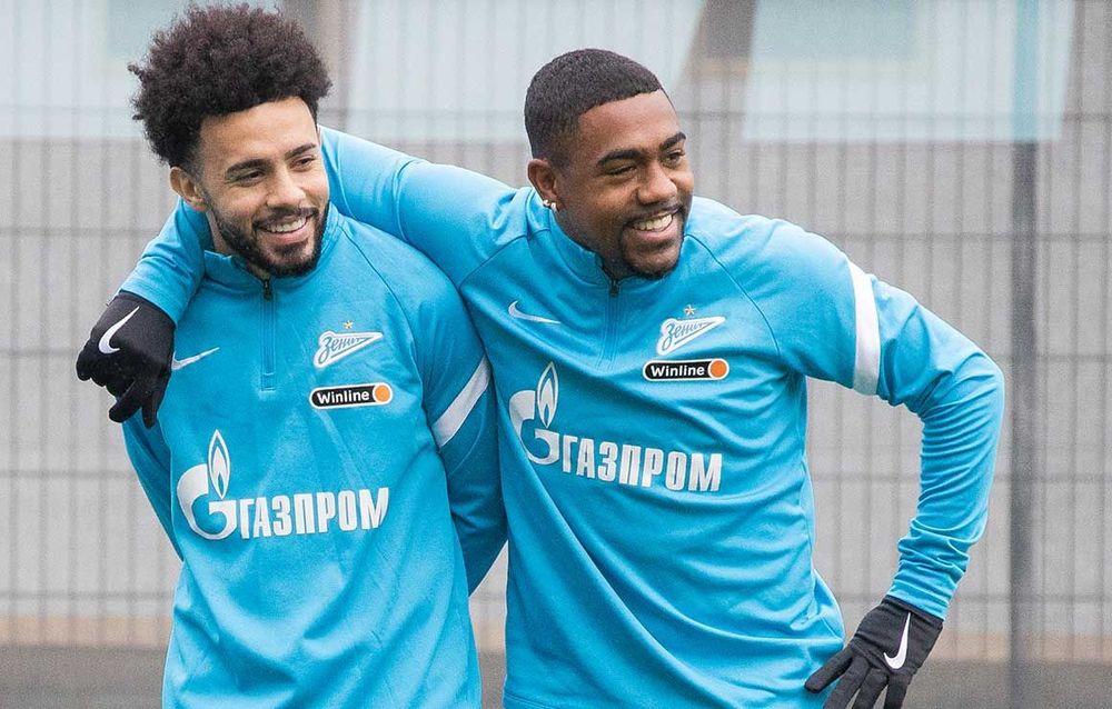 Двое бразильцев «Зенита» номинированы на звание лучшего игрока