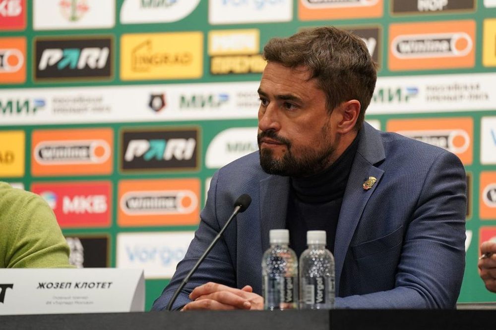 Наставник «Торпедо» Клотет выгнал игрока с тренировки за улыбку