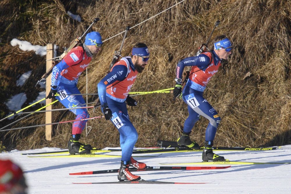 Эстафета (биатлон): мужчины сегодня в Хохфильцене Эстафета (биатлон): мужчины сегодня в Хохфильцене