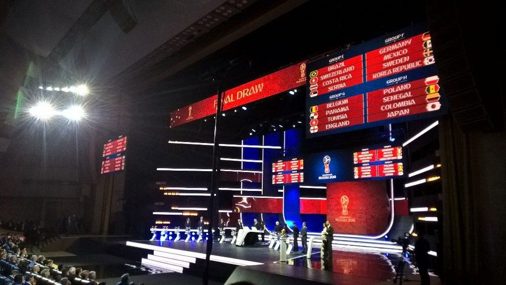 Жеребьевка ЧМ-2018 по футболу