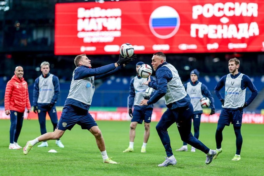 Сборная России выиграла семь матчей подряд с общим счетом 39:0