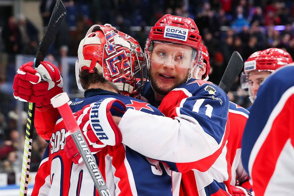 ЦСКА первым обеспечил себе выход в плей-офф КХЛ