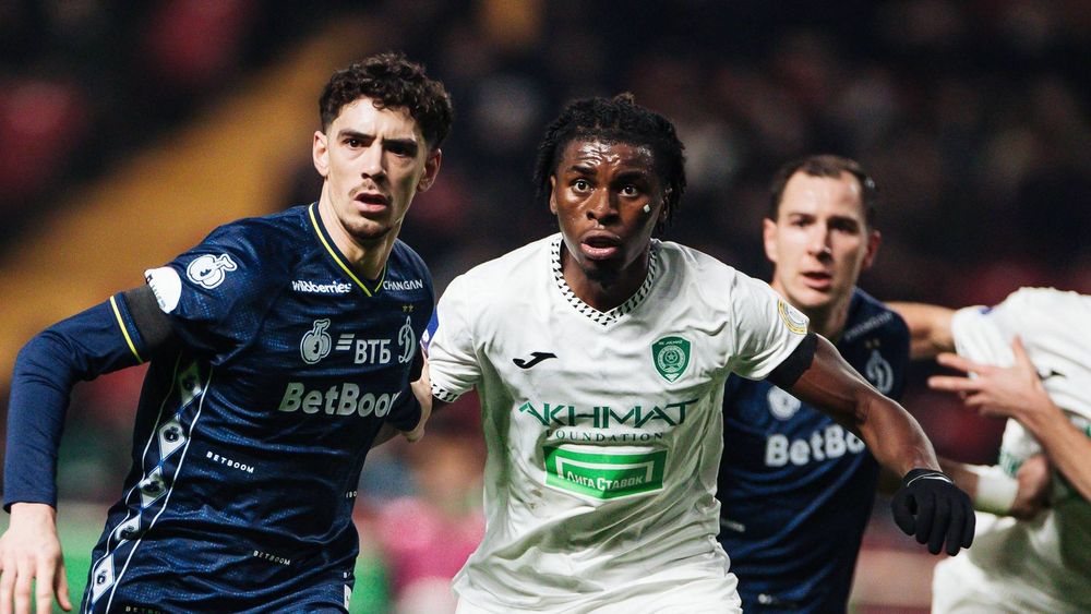 «Ахмат» впервые за два года обыграл московское «Динамо» в чемпионате России