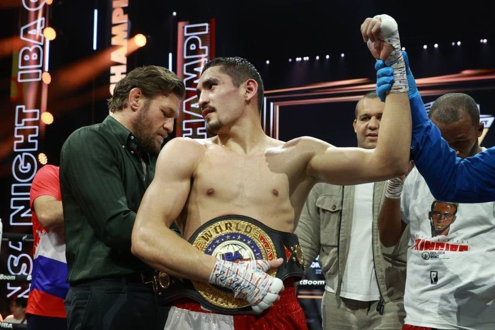 Батыргазиев и Тищенко завоевали чемпионские пояса в Дубае