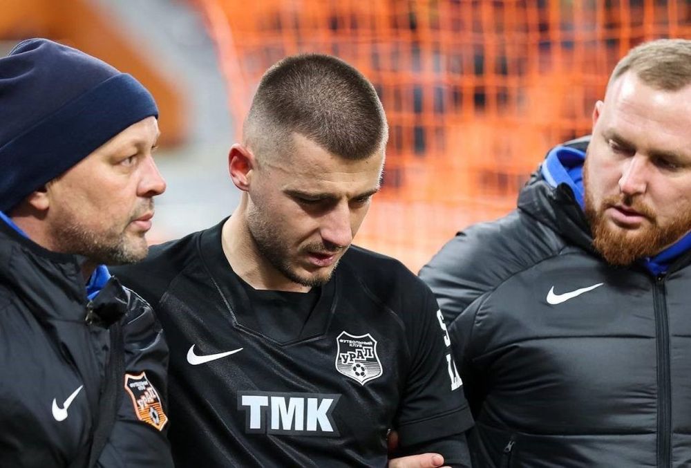 Полузащитник «Урала» Мишкич перенесет операцию после травмы в матче с «Локомотивом»