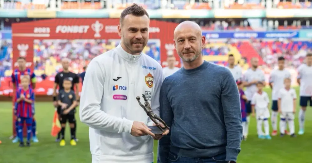 Акинфеев тренируется в общей группе ЦСКА перед дерби со «Спартаком» в РПЛ