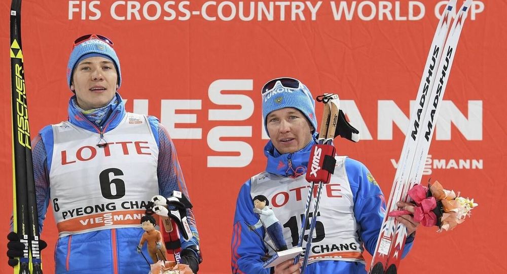 Российские лыжники выиграли спринт на этапе Кубка мира