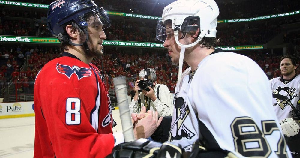 Сидни Кросби догнал Овечкина по количеству очков в НХЛ за карьеру