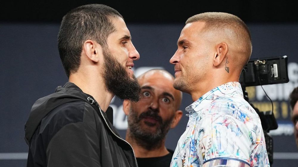 Махачев показал свой настрой перед боем с Порье на UFC 302