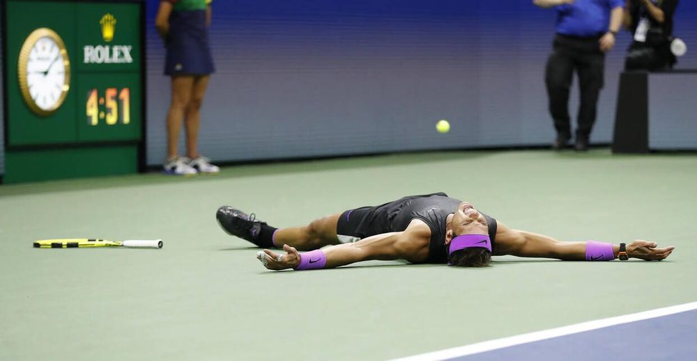 15 лучших кадров с невероятного финала US Open Надаль – Медведев