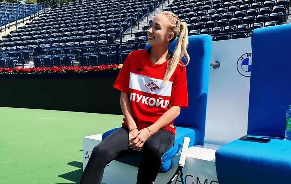 Потапова: На теннисный матч в футболке «Спартака» больше не выйду