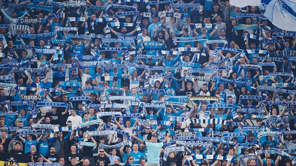 «Зенит» — лучший клуб Восточной Европы по средней посещаемости, «Спартак» в топ-10