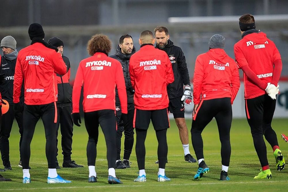 «Спартак» провел тренировку на «Открытие Арене», несмотря на эпидемию коронавируса