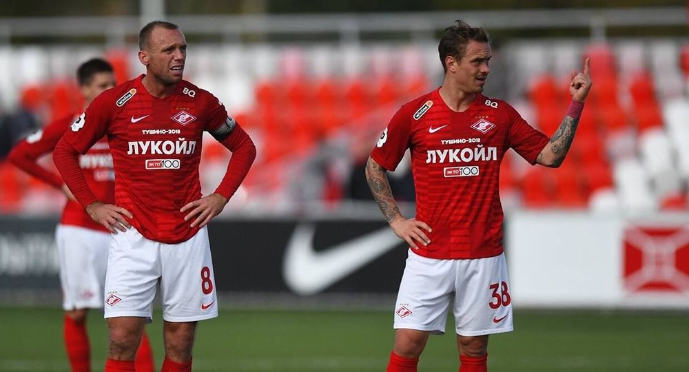 Глушаков забил первый гол за «молодежку» «Спартака»