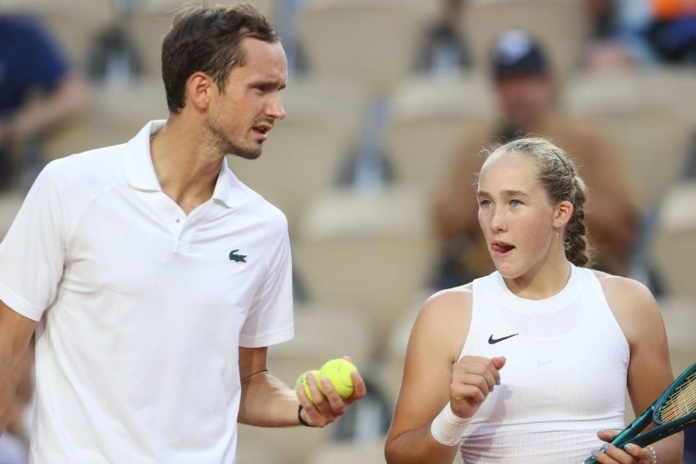 Медведев и Андреева сыграют в миксте на US Open 2025