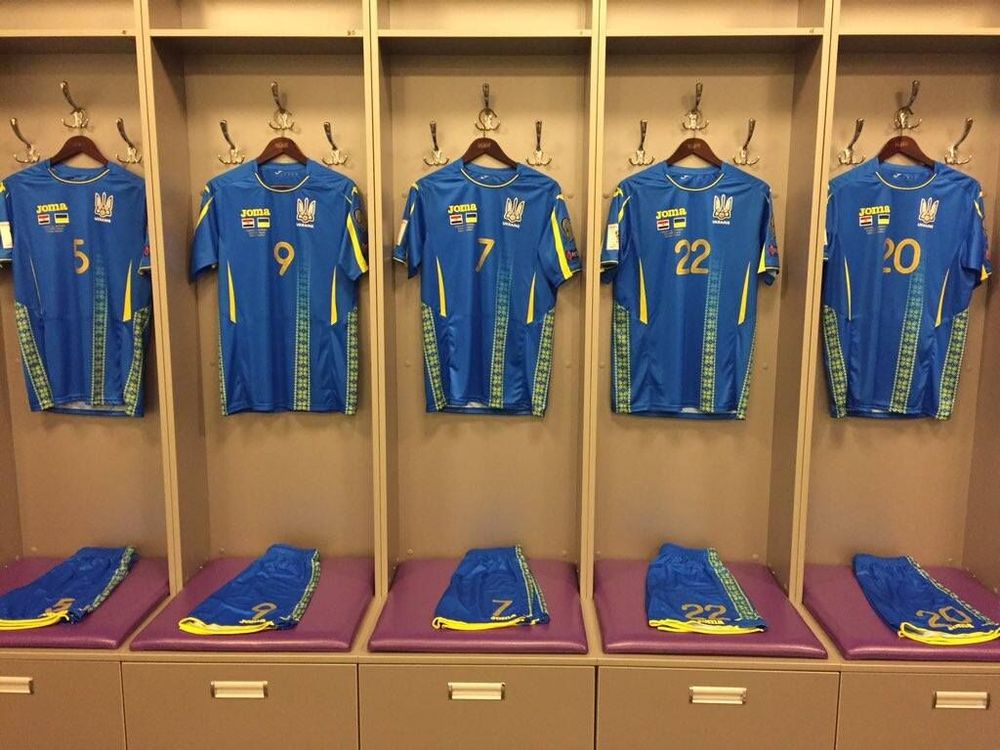 Сборная Украины будет играть в форме от Joma