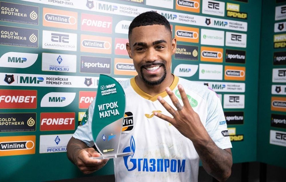 Талаев назвал Малкома лучшим футболистом сезона