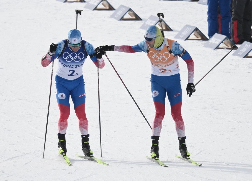 Мужская сборная России по биатлону выиграла бронзовые медали на Олимпиаде в Пекине Мужская сборная России по биатлону выиграла бронзовые медали на Олимпиаде в Пекине