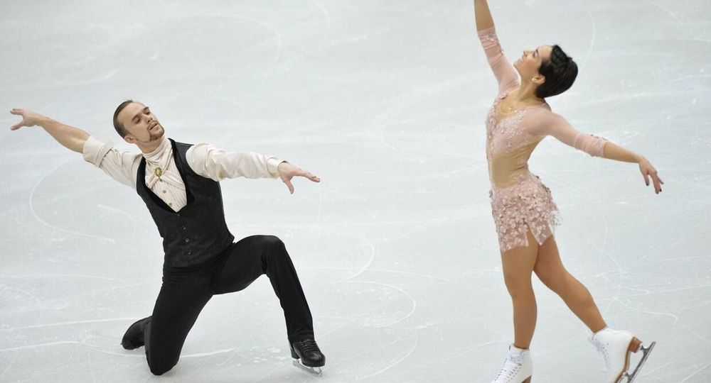 Столбова и Климов победили в короткой программе на чемпионата России