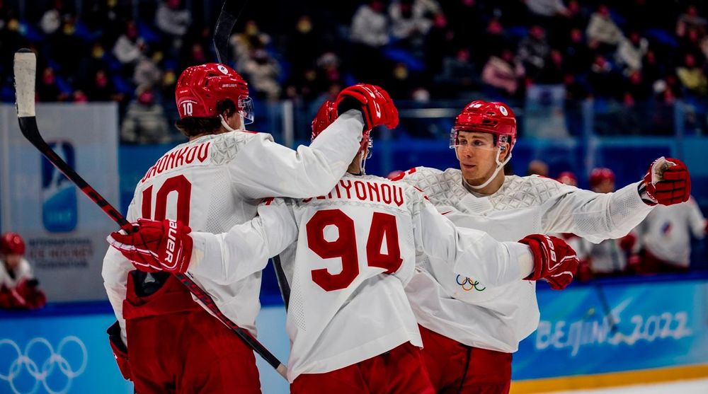 Сборная России вышла в четвертьфинал Олимпиады-2022