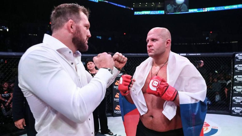 Немков рассказал, какие проблемы со здоровьем были у Емельяненко перед боем с Бейдером